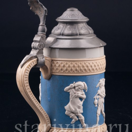 Старинная Пивная кружка, 1/4 л, Villeroy & Boch, Германия, нач. 20 в.