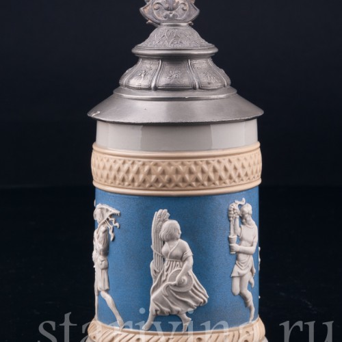 Старинная Пивная кружка, 1/4 л, Villeroy & Boch, Германия, нач. 20 в.