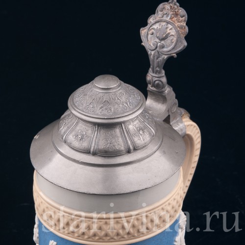 Старинная Пивная кружка, 1/4 л, Villeroy & Boch, Германия, нач. 20 в.