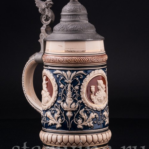 Кружка 1 л, Reinhold Merkelbach, Германия, 1880-1900 гг