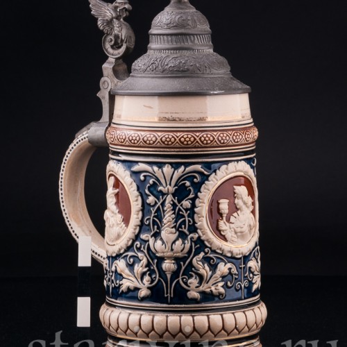 Кружка 1 л, Reinhold Merkelbach, Германия, 1880-1900 гг