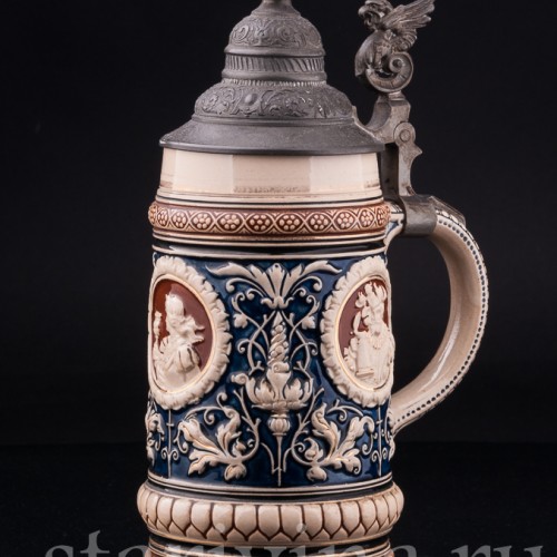 Кружка 1 л, Reinhold Merkelbach, Германия, 1880-1900 гг