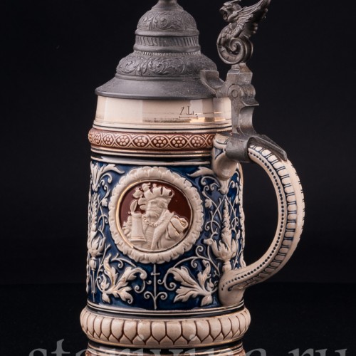 Кружка 1 л, Reinhold Merkelbach, Германия, 1880-1900 гг