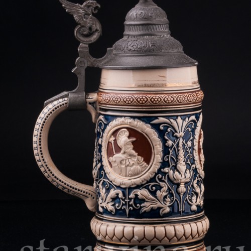 Кружка 1 л, Reinhold Merkelbach, Германия, 1880-1900 гг