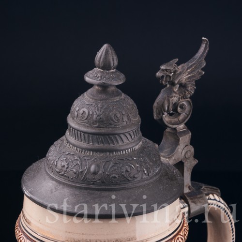 Кружка 1 л, Reinhold Merkelbach, Германия, 1880-1900 гг