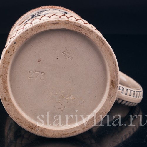 Кружка 1 л, Reinhold Merkelbach, Германия, 1880-1900 гг