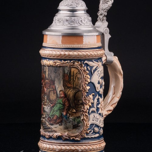 В винном подвальчике, 1/2 л, Marzi & Remy, Германия, нач. 20 в