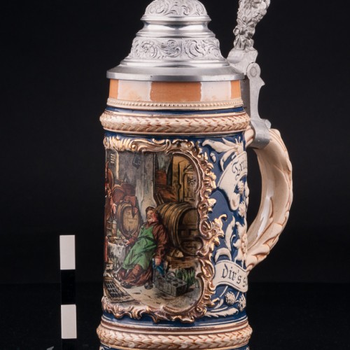 В винном подвальчике, 1/2 л, Marzi & Remy, Германия, нач. 20 в