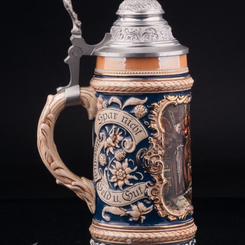 В винном подвальчике, 1/2 л, Marzi & Remy, Германия, нач. 20 в