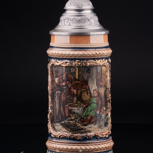 В винном подвальчике, 1/2 л, Marzi & Remy, Германия, нач. 20 в