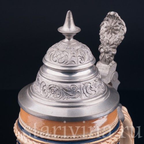 В винном подвальчике, 1/2 л, Marzi & Remy, Германия, нач. 20 в