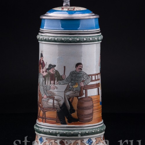 Свободный вечер, 1л, Albert Jacob Thewalt, Германия, 1900-1910 гг