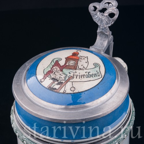 Свободный вечер, 1л, Albert Jacob Thewalt, Германия, 1900-1910 гг