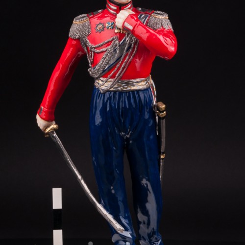 Фарфоровая статуэтка Русский генерал В. В. Орлов-Денисов, Россия, совр.