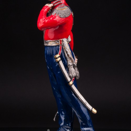 Фарфоровая статуэтка Русский генерал В. В. Орлов-Денисов, Россия, совр.