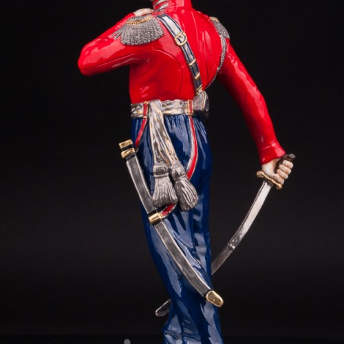 Фарфоровая статуэтка Русский генерал В. В. Орлов-Денисов, Россия, совр.