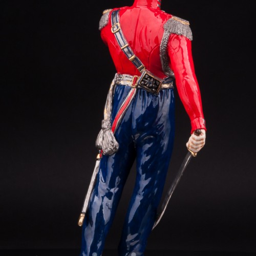 Фарфоровая статуэтка Русский генерал В. В. Орлов-Денисов, Россия, совр.