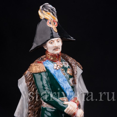 Фарфоровая статуэтка Русский генерал П. Х. Витгенштейн, Россия, совр.