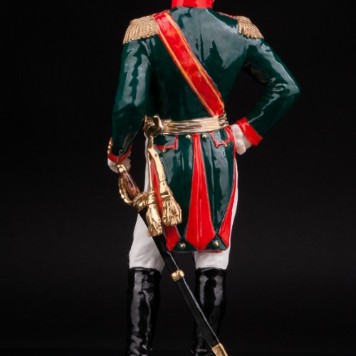 Коллекционная фарфоровая статуэтка Русский генерал А. П. Ермолов, Россия, совр.