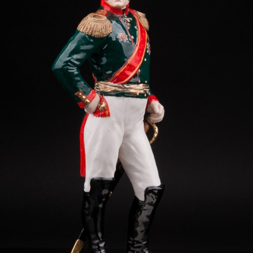 Коллекционная фарфоровая статуэтка Русский генерал А. П. Ермолов, Россия, совр.