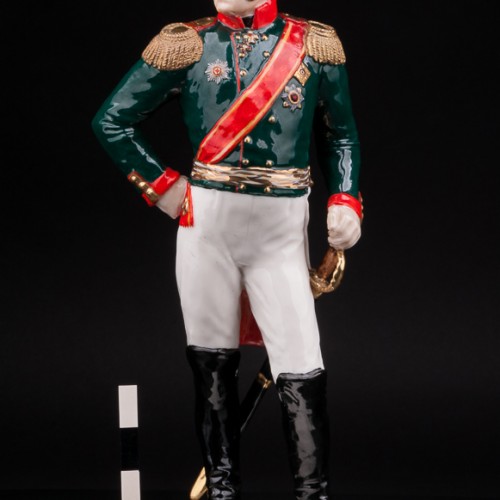 Коллекционная фарфоровая статуэтка Русский генерал А. П. Ермолов, Россия, совр.