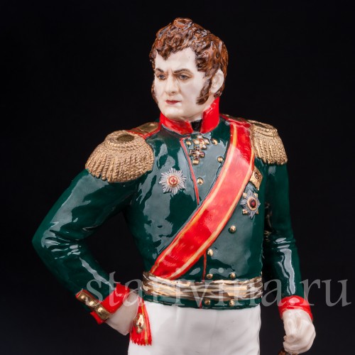 Коллекционная фарфоровая статуэтка Русский генерал А. П. Ермолов, Россия, совр.