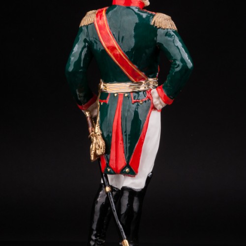 Коллекционная фарфоровая статуэтка Русский генерал А. П. Ермолов, Россия, совр.