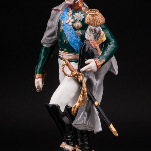 Коллекционная фарфоровая статуэтка Русский генерал П.И. Багратион, Россия, совр.