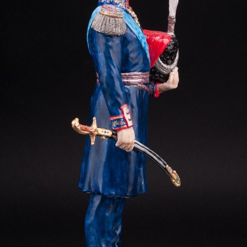 Коллекционная фарфоровая статуэтка Атаман М. И. Платов, Россия, совр.