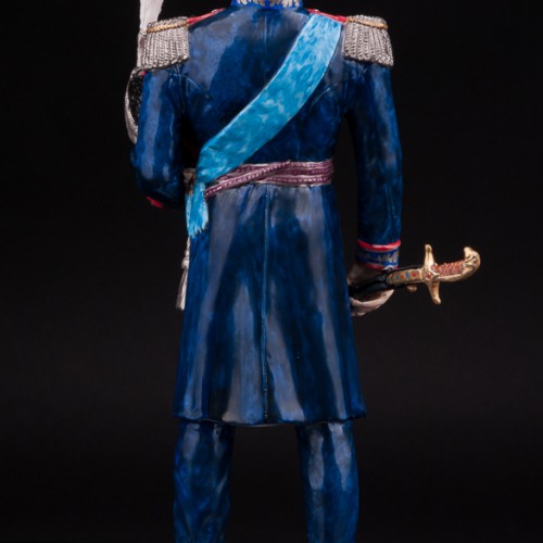 Коллекционная фарфоровая статуэтка Атаман М. И. Платов, Россия, совр.