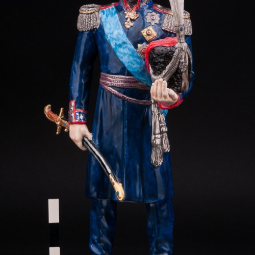 Коллекционная фарфоровая статуэтка Атаман М. И. Платов, Россия, совр.