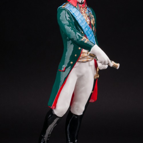 Коллекционная фарфоровая статуэтка Генералиссимус А. В. Суворов, Россия, совр.