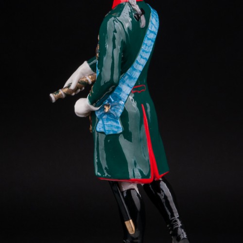 Коллекционная фарфоровая статуэтка Генералиссимус А. В. Суворов, Россия, совр.