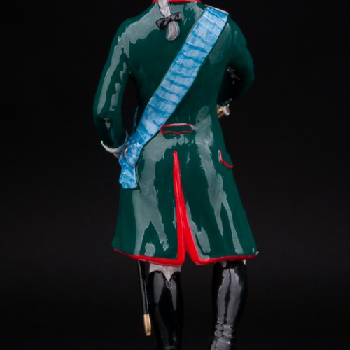 Коллекционная фарфоровая статуэтка Генералиссимус А. В. Суворов, Россия, совр.