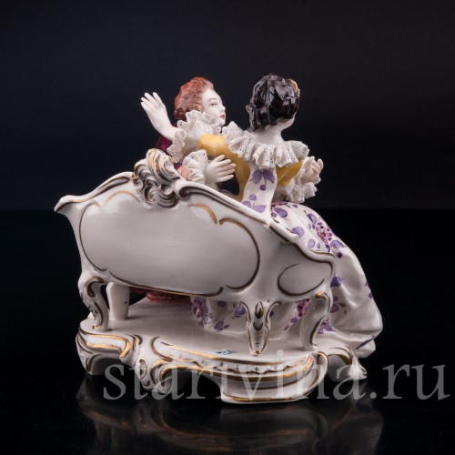 Пылкий влюбленный, кружевная, Дрезден, Германия, сер. 20 в.