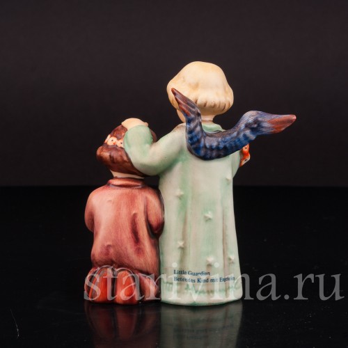 Фарфоровая фигурка Малыш с ангелочком, Goebel, Германия, 1979-90 гг.