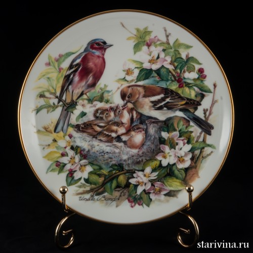 Птенцы зябликов, Hutschenreuther, Германия