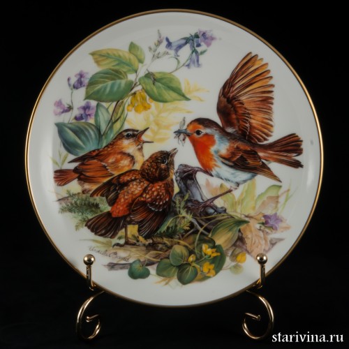 Голодные малиновки, Hutschenreuther, Германия