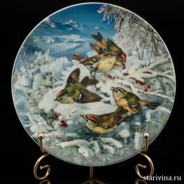 Корольки на опушке леса, Hutschenreuther, Германия 