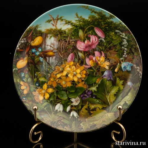 У водопада, Furstenberg, Германия