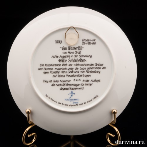 У водопада, Furstenberg, Германия