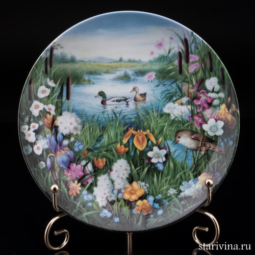 Отдых на заболоченом лугу, Furstenberg, Германия