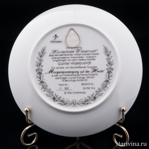 Утренняя прогулка на пустоши, Furstenberg, Германия