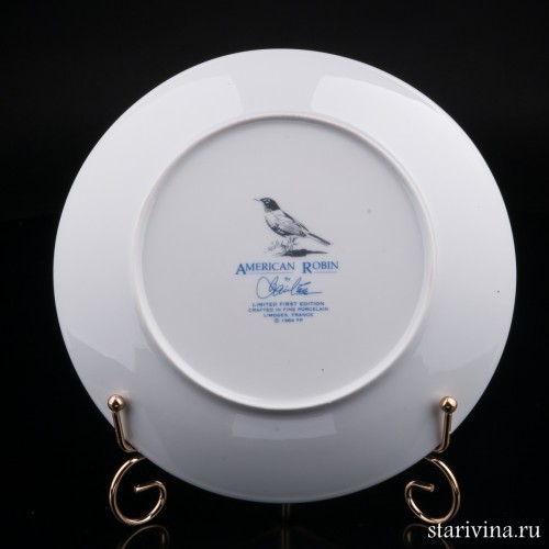 Странствующий дрозд, Limoges, Франция, 1984 г