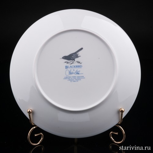 Черный дрозд, Limoges, Франция, 1984 г