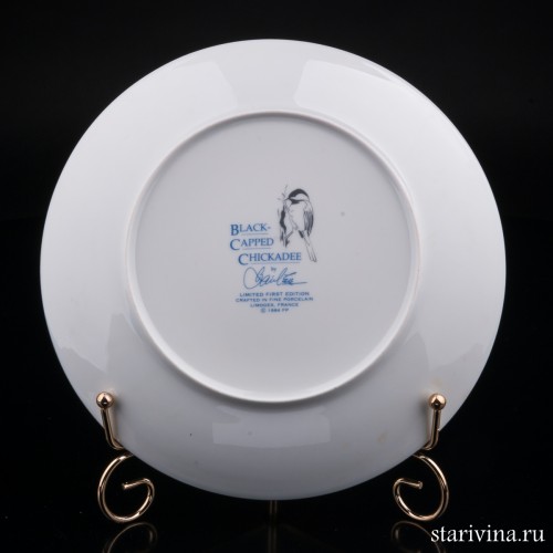 Черноголовая гаичка, Limoges, Франция, 1984 г