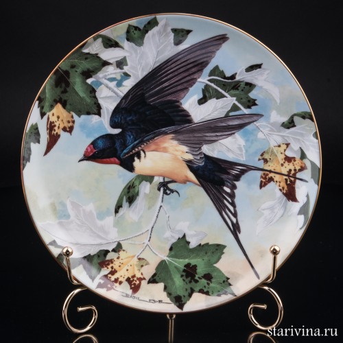 Ласточка, Limoges, Франция, 1984 г