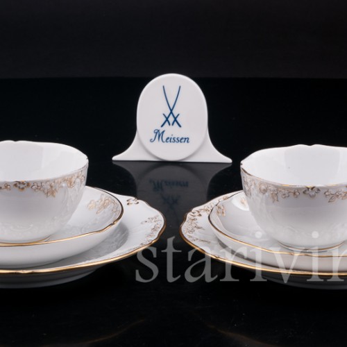 Чайное трио, Meissen, Германия, пер. пол. 20 в