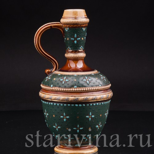Антикварный Кувшин для вина, Villeroy & Boch, Германия, 1900 год.