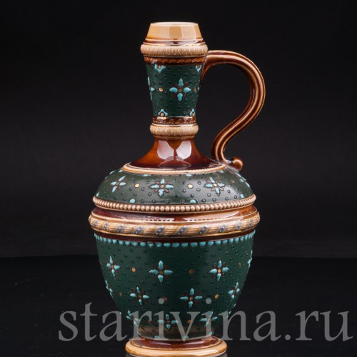 Антикварный Кувшин для вина, Villeroy & Boch, Германия, 1900 год.